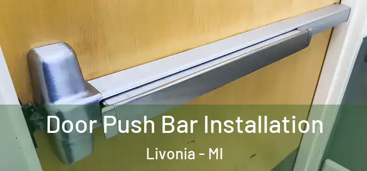Door Push Bar Installation Livonia - MI